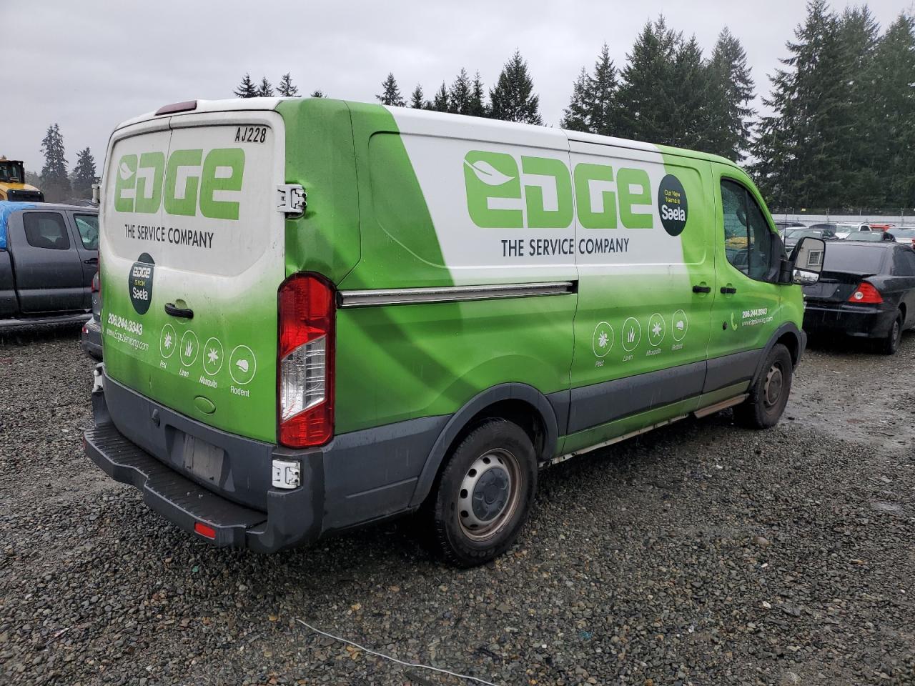 1FTYE1YM1GKB02617 FORD TRANSIT 2016