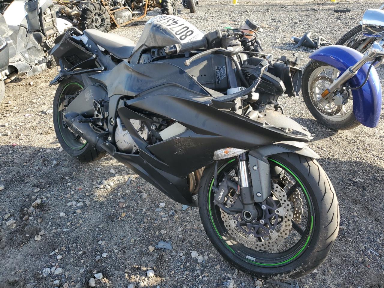 2012 Kawasaki Ninja ZX-6R at FL - Midway, Copart lot 37863564 