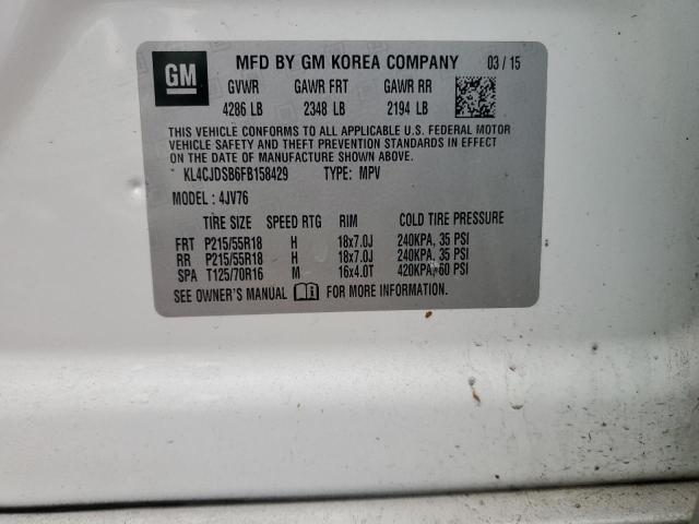 KL4CJDSB6FB158429 | 2015 BUICK ENCORE PRE