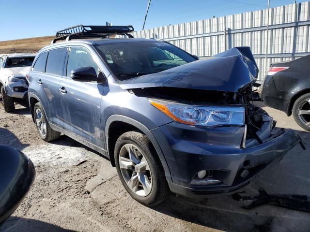 VIN 5TDDKRFH1FS099219 2015 Toyota Highlander, Limited no.4