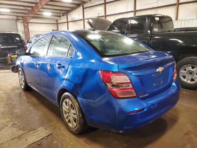 1G1JB5SH2H4144600 | 2017 CHEVROLET SONIC LS