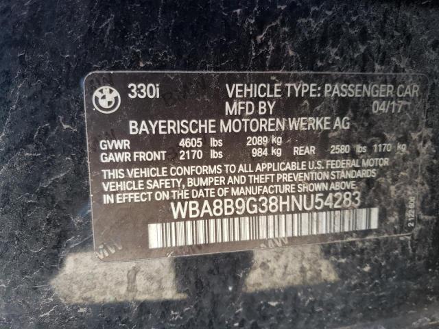 2017 BMW 330 I - WBA8B9G38HNU54283