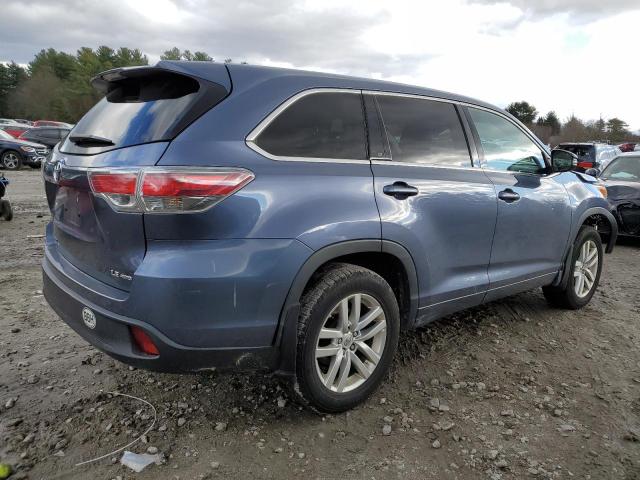 VIN 5TDBKRFH2ES032635 2014 Toyota Highlander, LE no.3