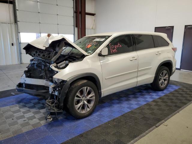 VIN 5TDZKRFH9ES024479 2014 Toyota Highlander, LE no.1