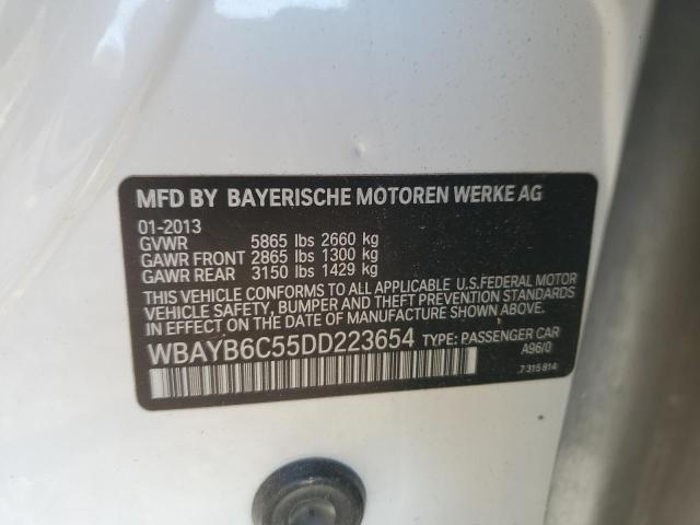 VIN WBAYB6C55DD223654 2013 BMW 7 Series, 750 XI no.12