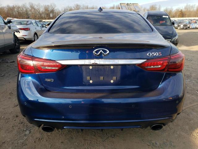 2018 Infiniti Q50 3.0T Red Sport 400 VIN: JN1FV7AR7JM481492 Lot: 40741132