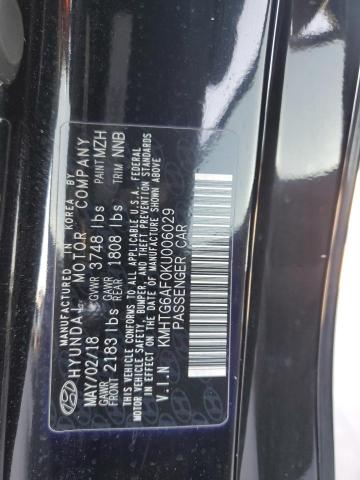 2019 HYUNDAI VELOSTER B - KMHTG6AF0KU006029
