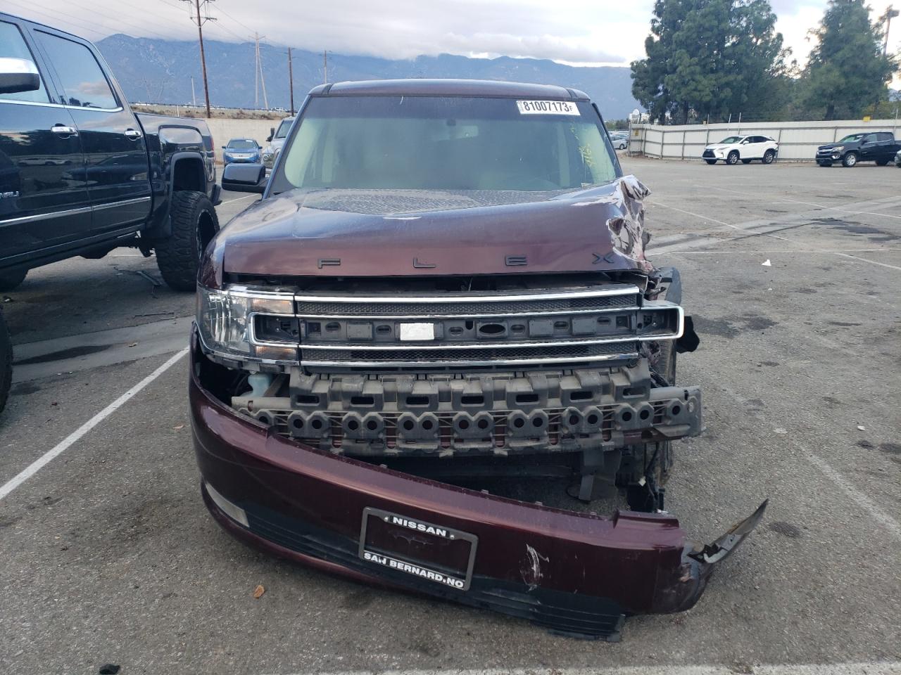 2FMGK5C86JBA07831 FORD FLEX 2018