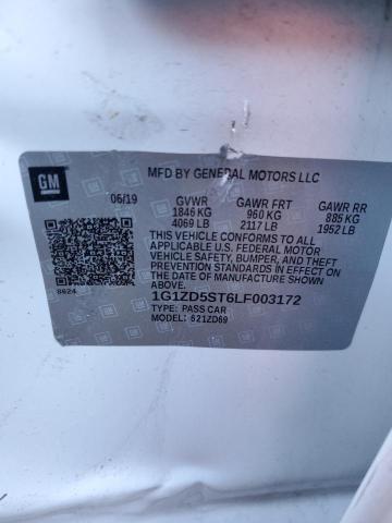 2020 CHEVROLET MALIBU L - 1G1ZD5ST6LF003172