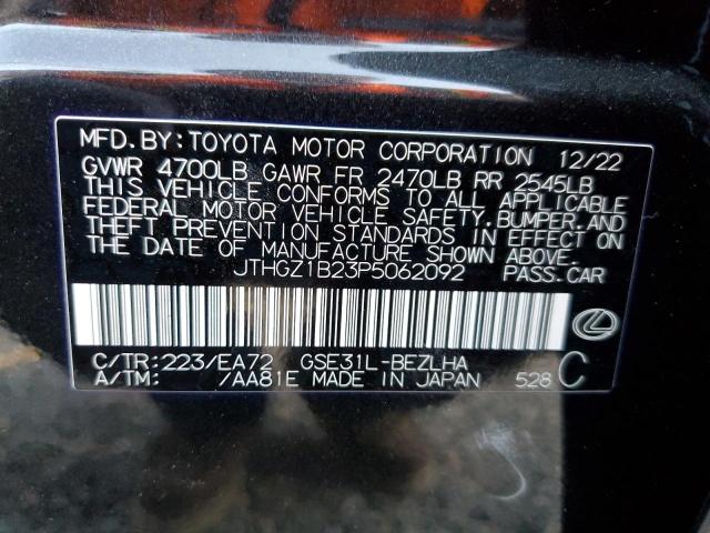 2023 LEXUS IS 350 F S - JTHGZ1B23P5062092