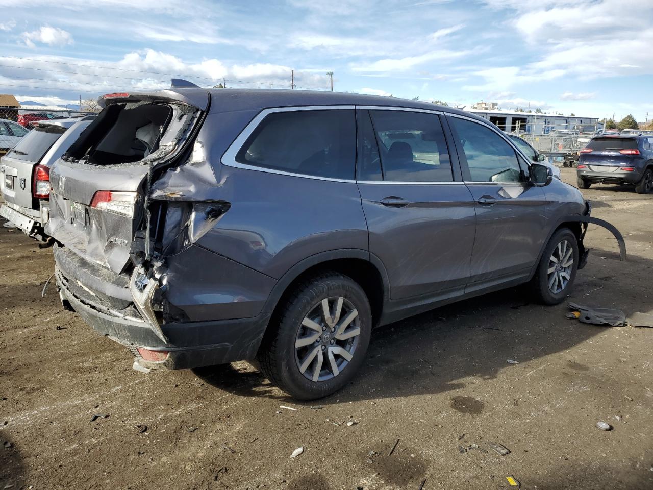 5FNYF6H55MB098549 HONDA PILOT 2021