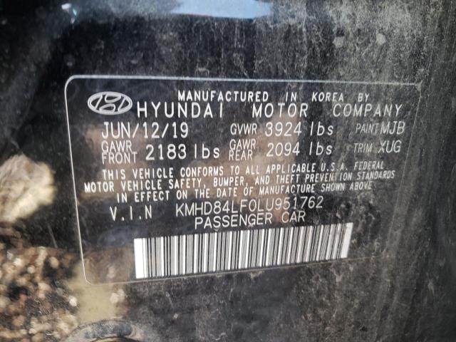 KMHD84LF0LU951762 | 2020 HYUNDAI ELANTRA SE