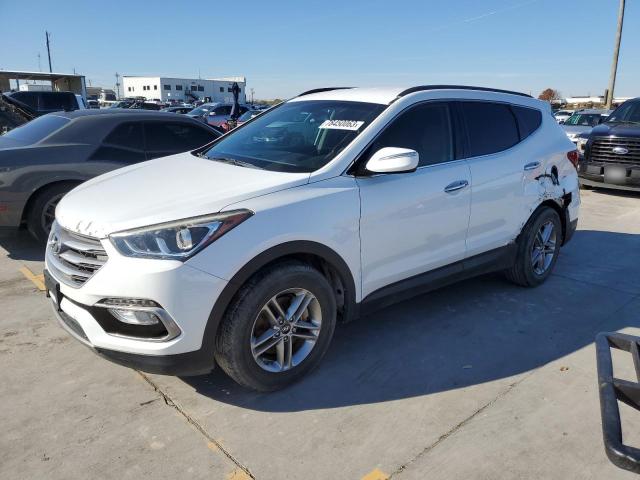 Vin: 5xyzu3lb3jg528542, lot: 78450063, hyundai santa fe 20181