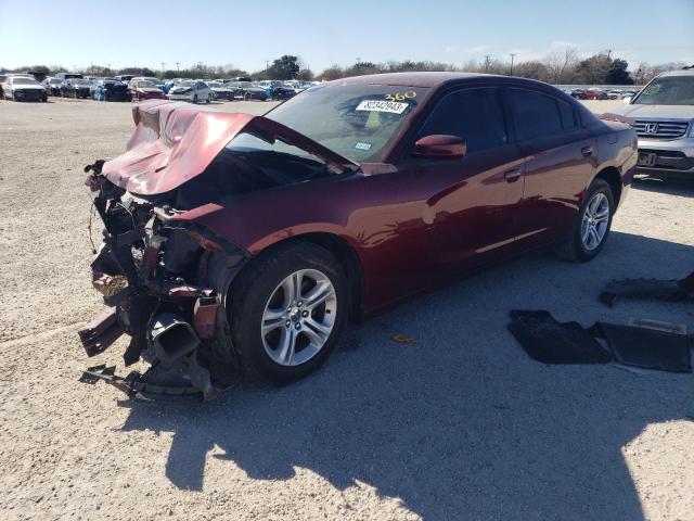 Lot #2459820143 2018 DODGE CHARGER SX salvage car