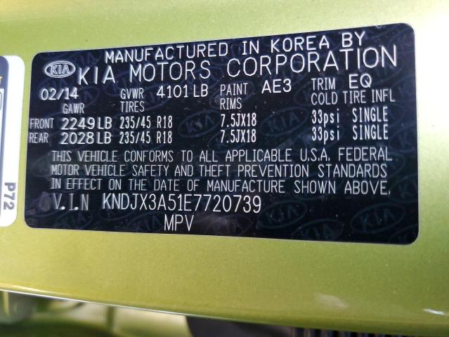 KNDJX3A51E7720739 | 2014 KIA SOUL !