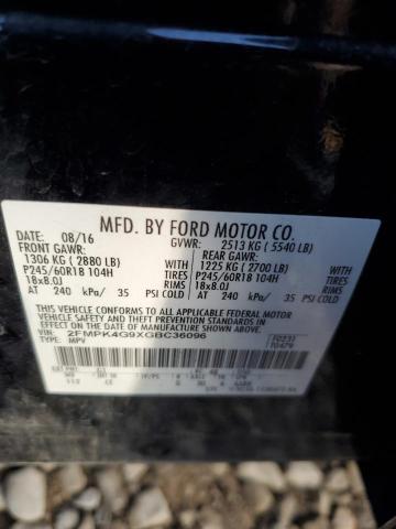 2FMPK4G9XGBC36096 2016 FORD EDGE, photo no. 12