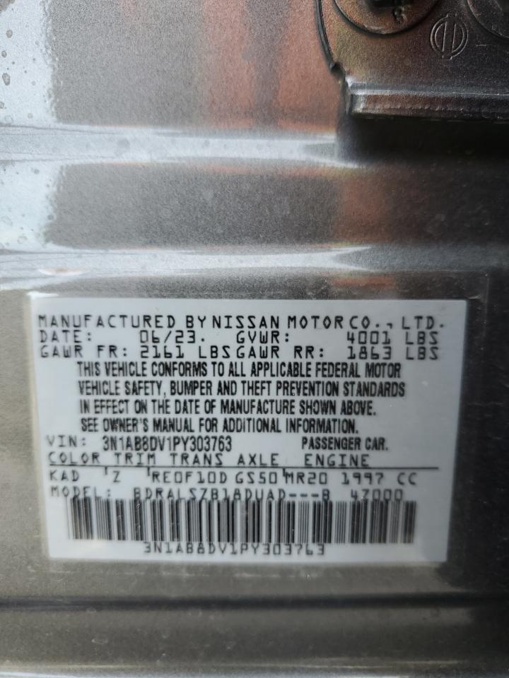 3N1AB8DV1PY303763 2023 Nissan Sentra Sr