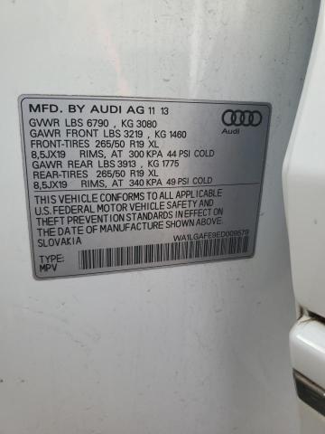 WA1LGAFE9ED009579 | 2014 AUDI Q7 PREMIUM