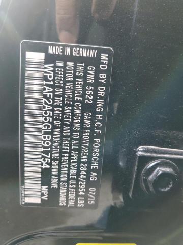 2016 PORSCHE MACAN TURB - WP1AF2A55GLB91754