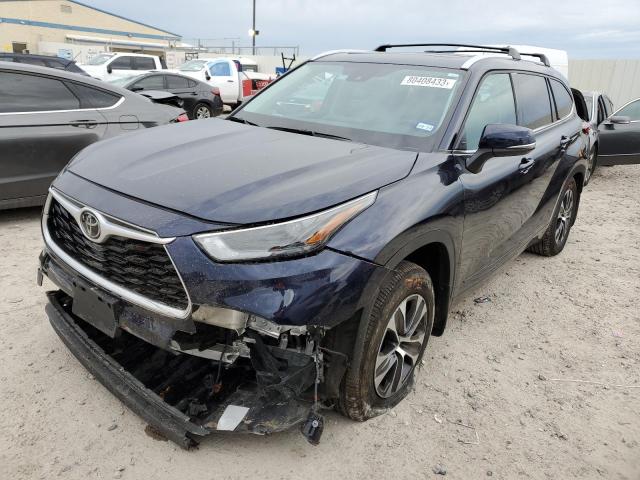 VIN 5TDGZRAH5NS546827 2022 Toyota Highlander, Xle no.1