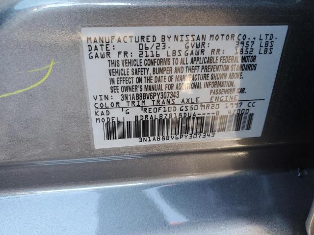 3N1AB8BV6PY307343 | 2023 NISSAN SENTRA S