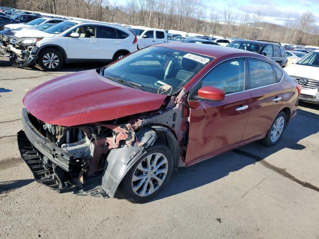 Lot #2448045680 2019 NISSAN SENTRA S salvage car