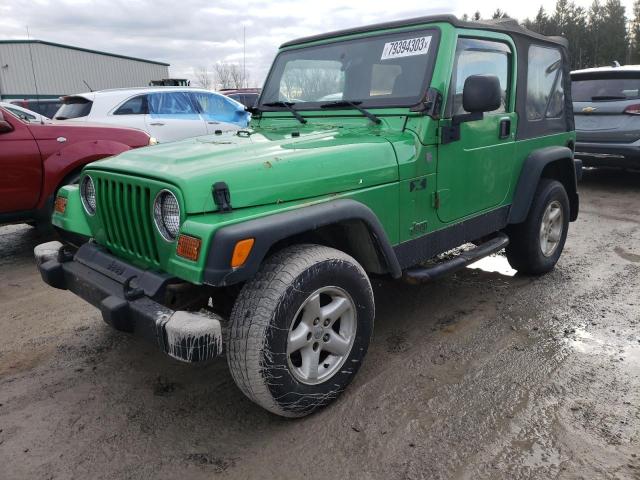 2004 Jeep Wrangler X VIN: 1J4FA39S34P756796 Lot: 79394303