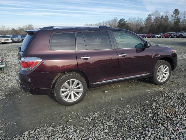 VIN JTEDC3EH0D2011630 2013 Toyota Highlander, Hybri... no.3