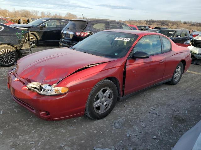 2G1WW12E259270327 | 2005 Chevrolet monte carlo ls