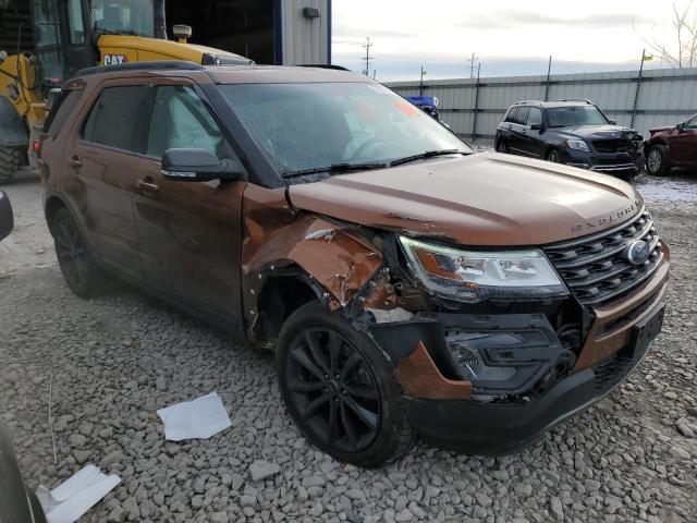 Vin: 1fm5k8d85hga21813, lot: 77610593, ford explorer xlt 20174