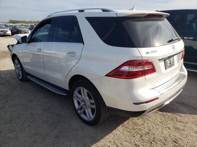 VIN 4JGDA5JB1EA350701 2014 Mercedes-Benz ML-Class, 350 no.2