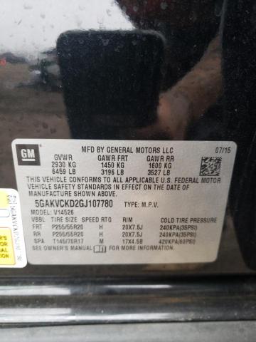 2016 BUICK ENCLAVE - 5GAKVCKD2GJ107780