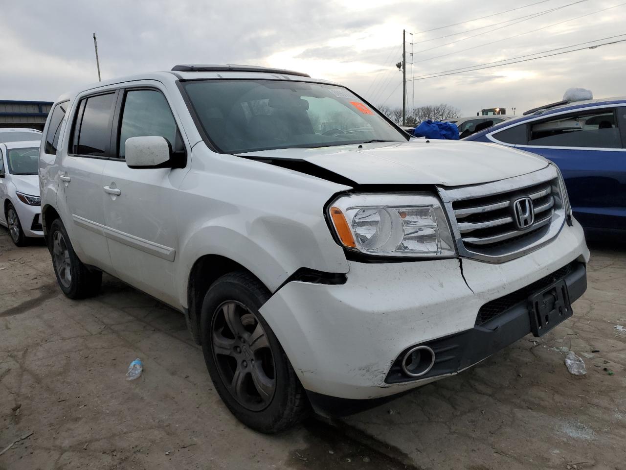 5FNYF3H55DB042674 2013 Honda Pilot Exl