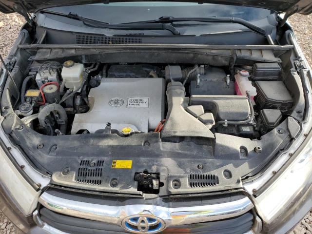 VIN 5TDDCRFH0FS012570 2015 Toyota Highlander, Hybri... no.12