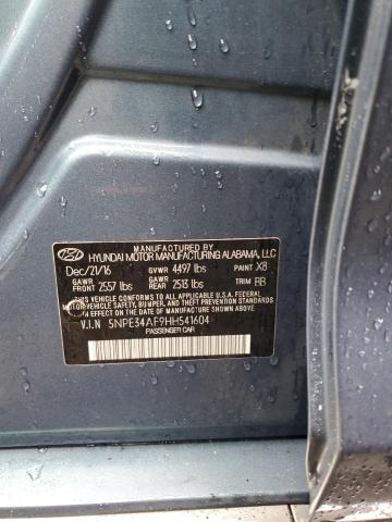 5NPE34AF9HH541604 | 2017 HYUNDAI SONATA SPO