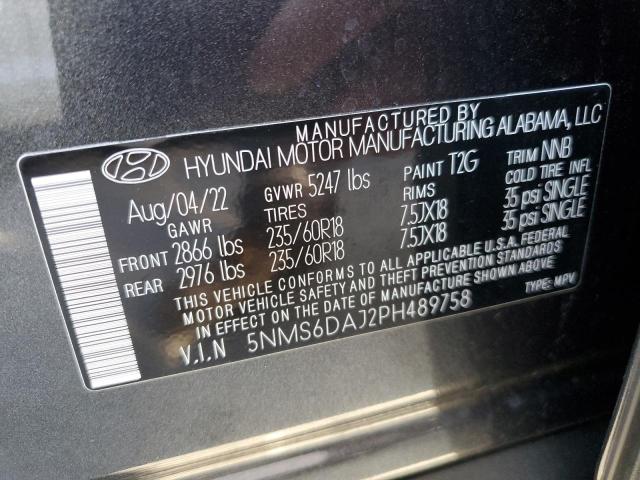 2023 HYUNDAI SANTA FE X - 5NMS6DAJ2PH489758