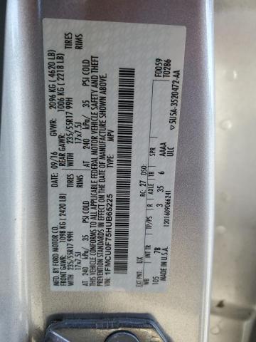 1FMCU0F75HUB65225 | 2017 FORD ESCAPE S