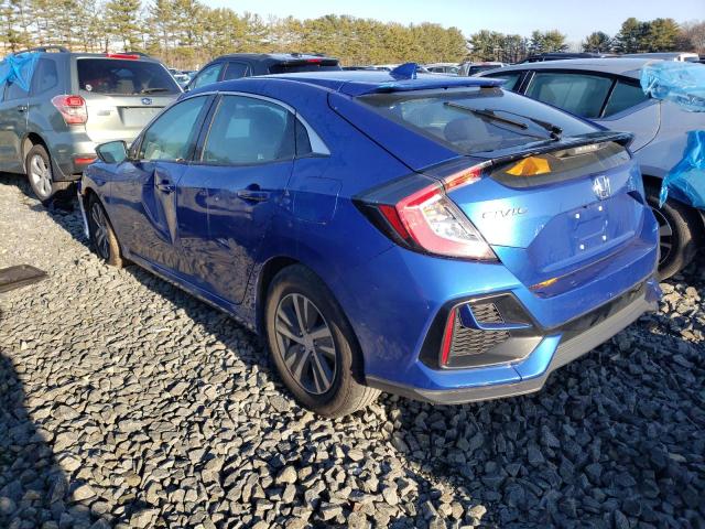 Vin: shhfk7h34lu414379, lot: 76923723, honda civic lx 20202
