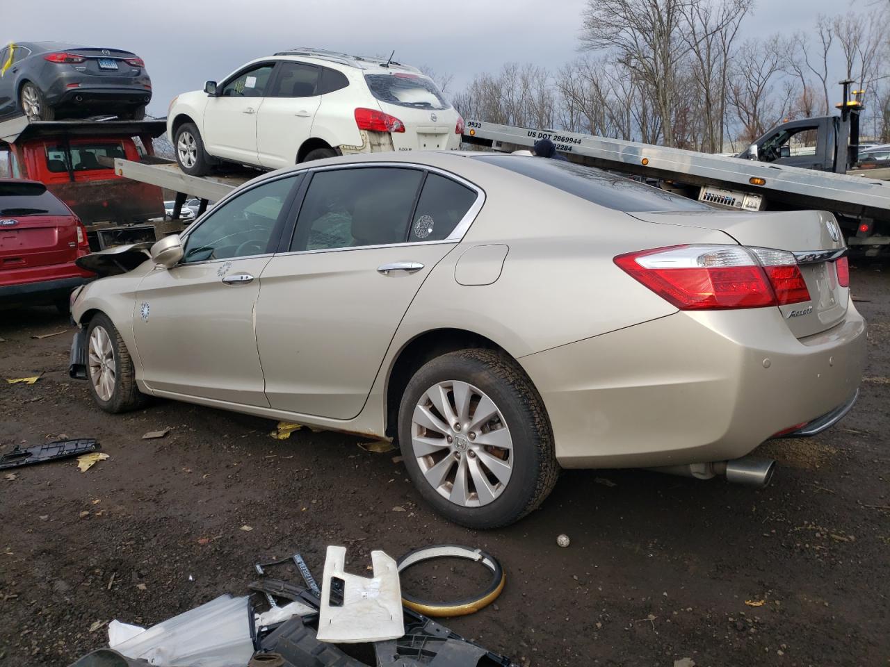 Lot #2632925888 2015 HONDA ACCORD EXL