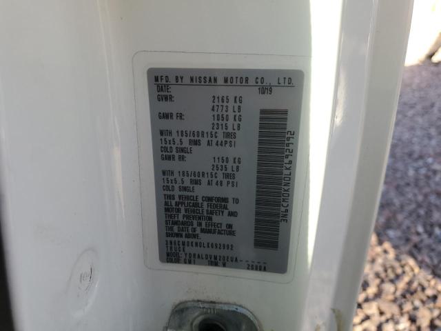 2020 NISSAN NV200 3N6CM0KN0LK692992