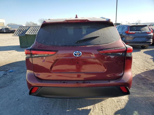 VIN 5TDHARAH5MS503633 2021 Toyota Highlander, Hybri... no.6