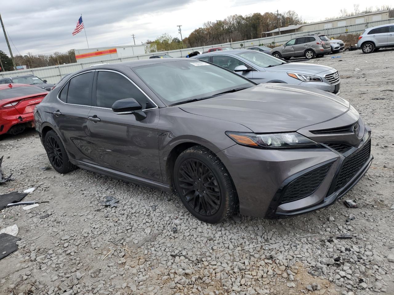4T1G11AK0PU****** Salvage and Wrecked 2023 Toyota Camry in Alabama State