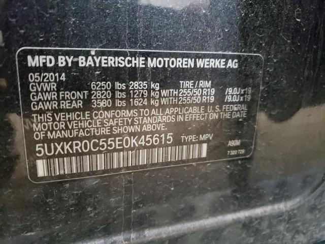 Паркетники BMW X5 2014 Вугільний
