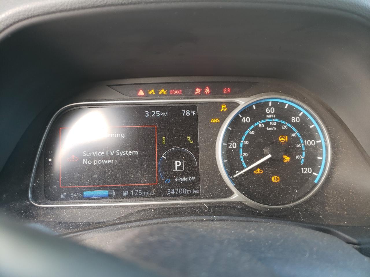 1N4AZ1CP4LC311240 NISSAN LEAF 2020