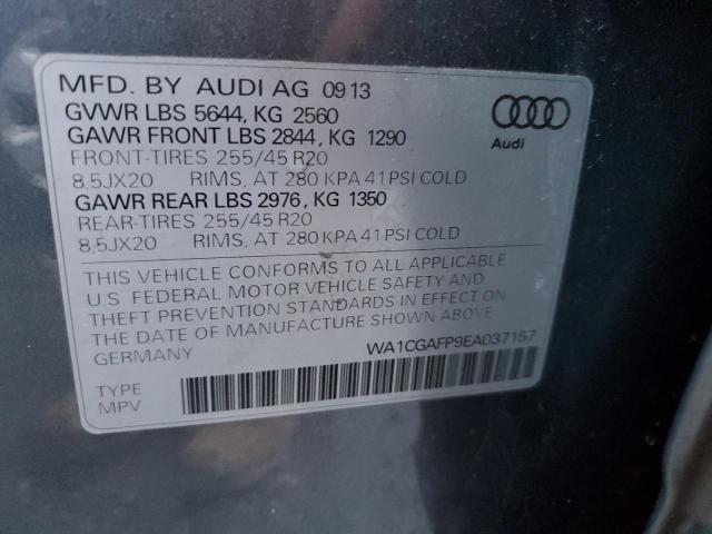 WA1CGAFP9EA037157 2014 AUDI SQ5, photo no. 14