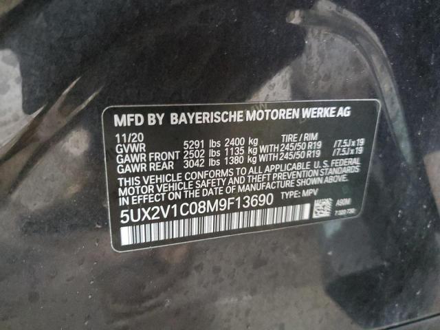 2021 BMW X4 xDrive30I VIN: 5UX2V1C08M9F13690 Lot: 79226633