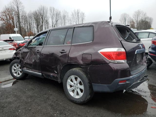 VIN 5TDBK3EH9DS234238 2013 Toyota Highlander, Base no.2