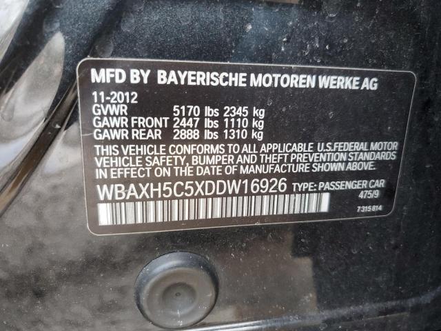 VIN WBAXH5C5XDDW16926 2013 BMW 5 Series, 528 XI no.12