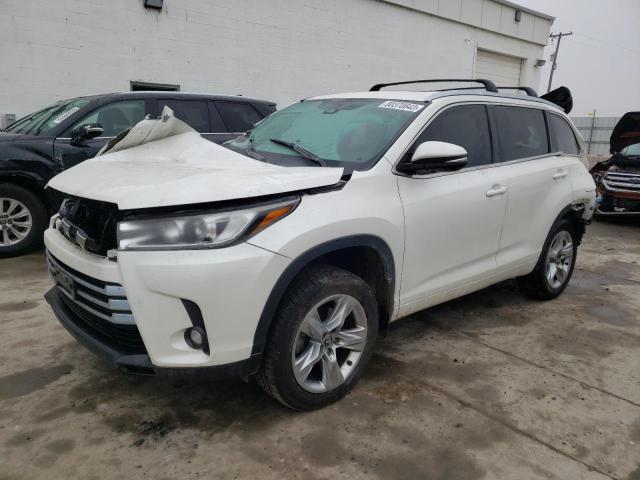 VIN 5TDDZRFHXKS703808 2019 Toyota Highlander, Limited no.1