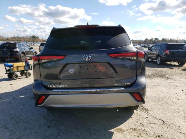 VIN 5TDFZRAH4LS029463 2020 Toyota Highlander, Platinum no.6